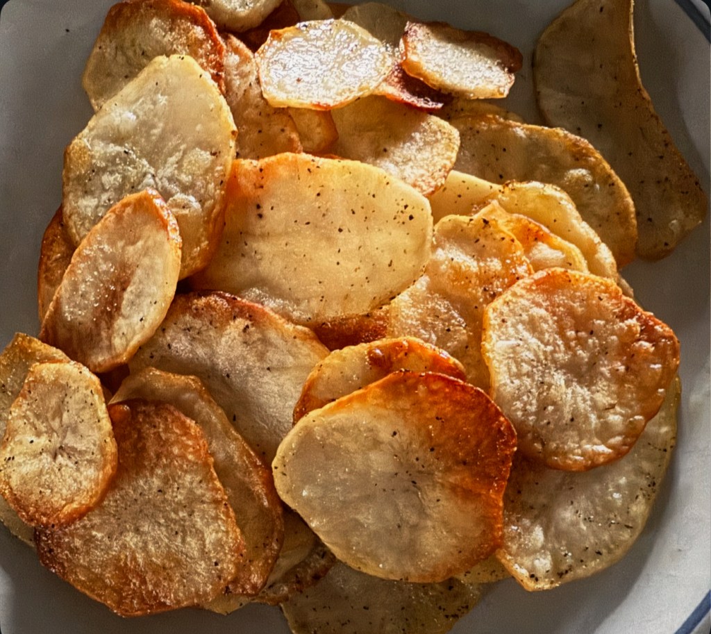 Homemade Sea Salt and Vinegar Potato&nbsp;Chips