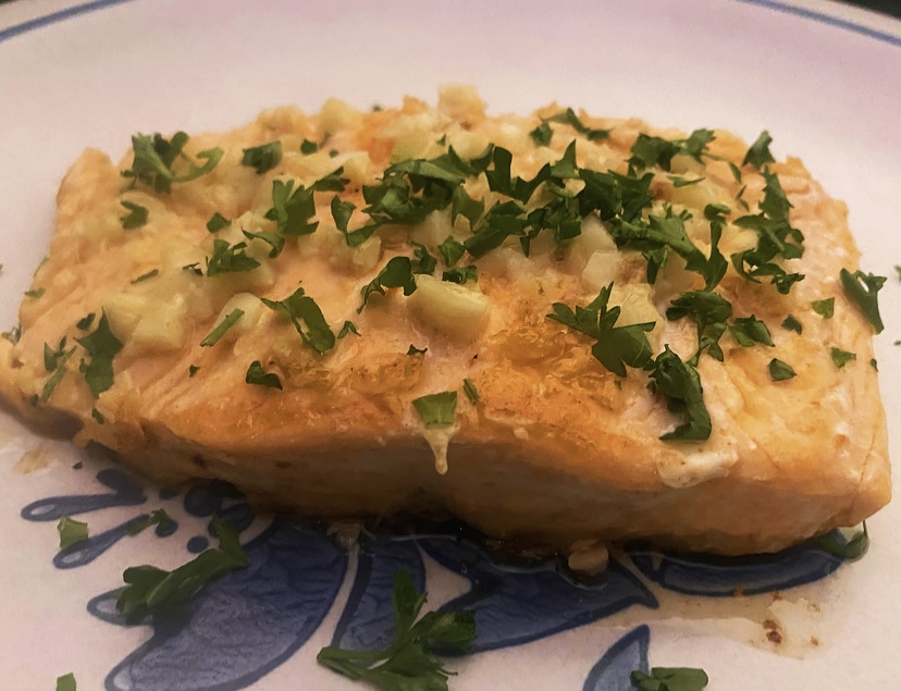 Pan-Seared Salmon with Garlic&nbsp;Butter