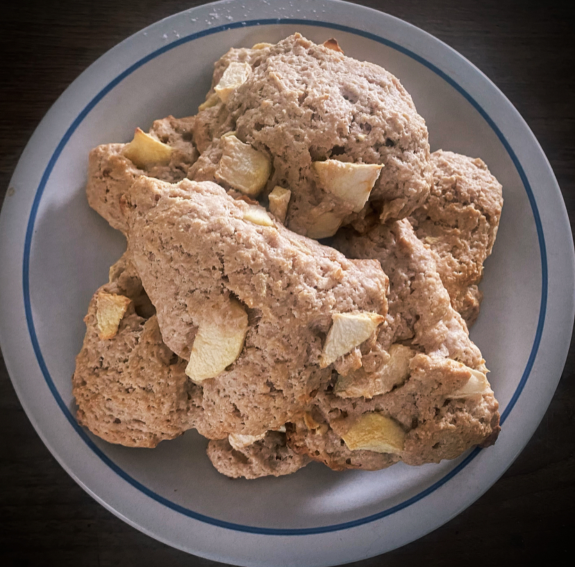 Apple Cinnamon Scones