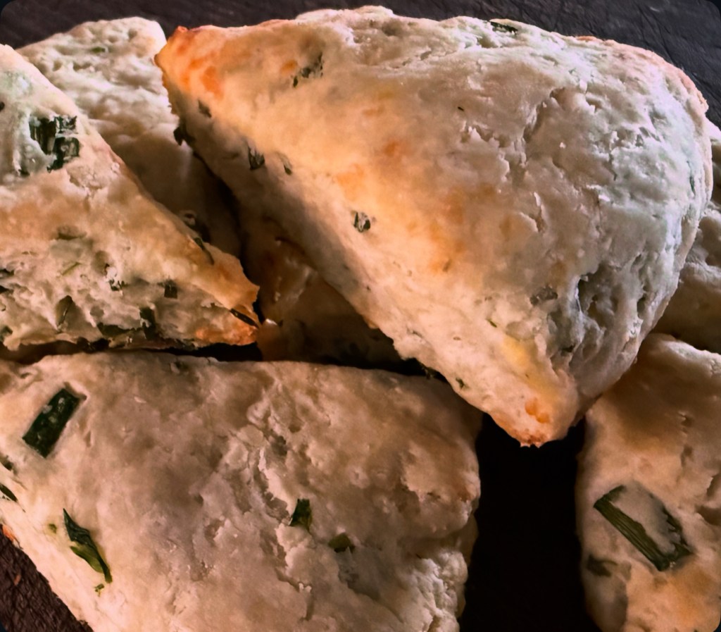 Cheddar and Chive&nbsp;Scones