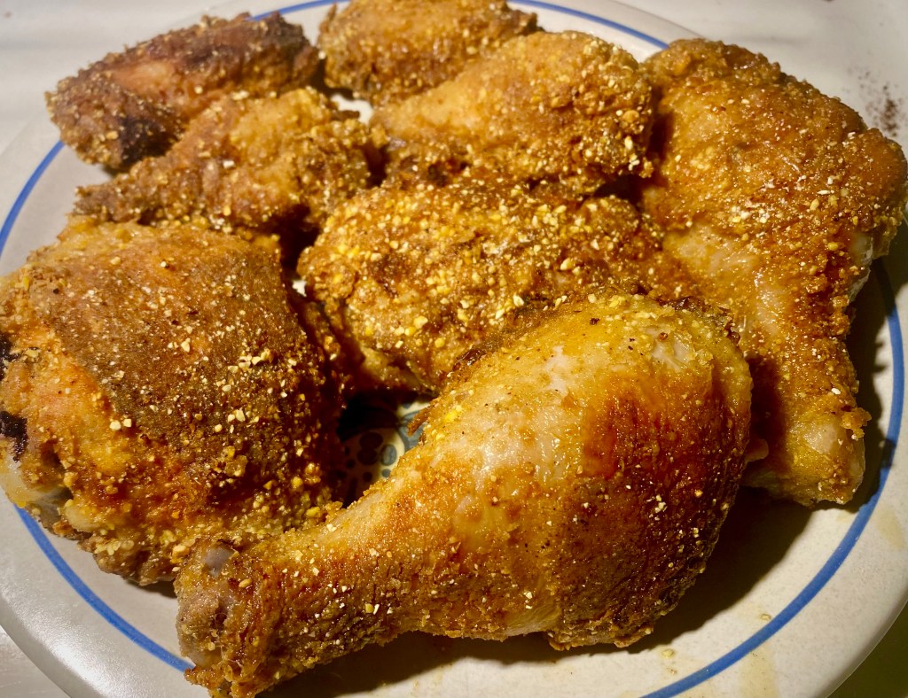 Cornmeal Crusted Fried&nbsp;Chicken