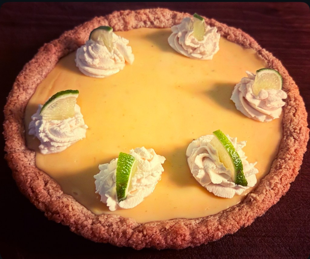 Key Lime Tart with Walnut-Coconut&nbsp;Crust