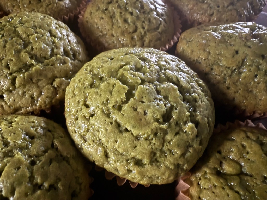 Matcha Green Tea&nbsp;Muffins