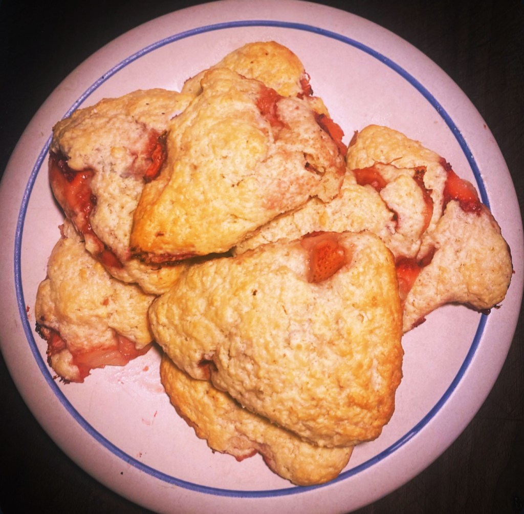 Strawberry Scones