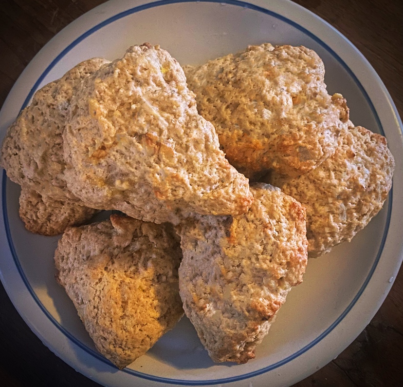 Banana Nut Scones