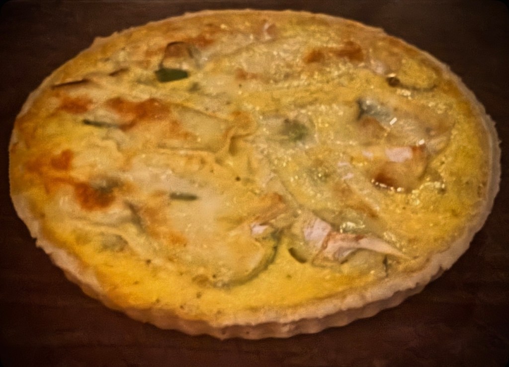 Brie and Leek&nbsp;Tart