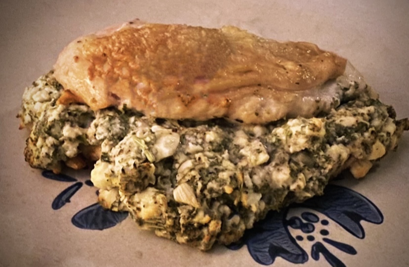 Parsley and Feta Stuffed&nbsp;Chicken