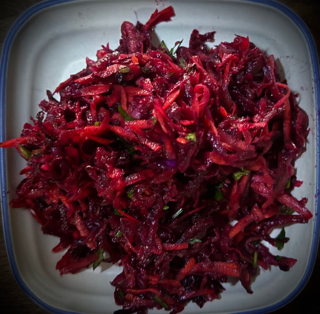 Beet and Carrot&nbsp;Slaw