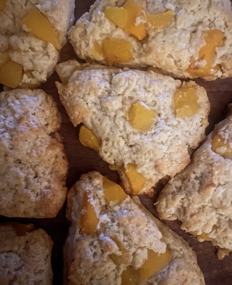 Peach Scones