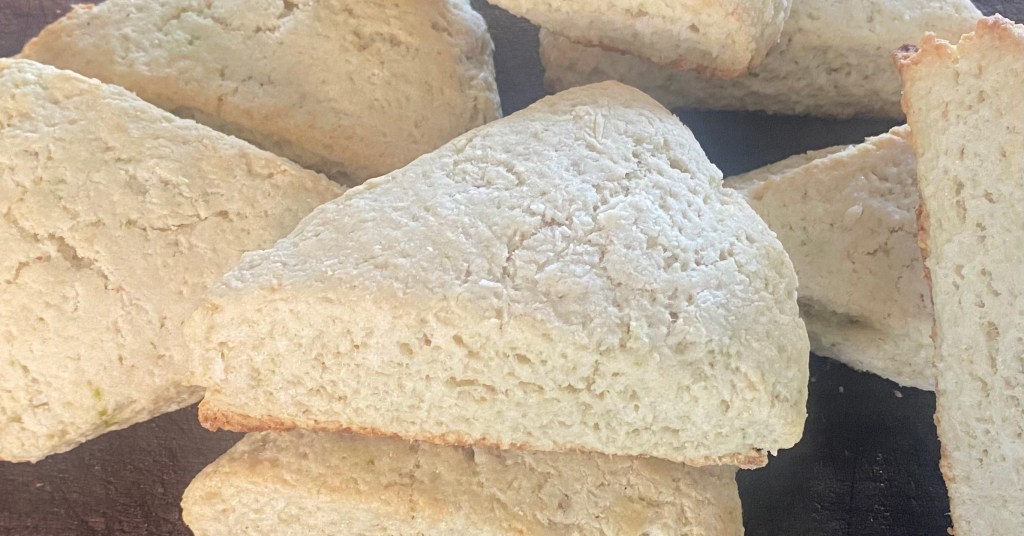 Coconut Lime Scones