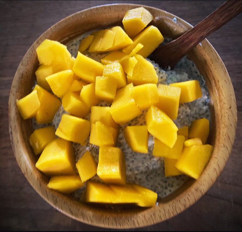 Chia Seed Pudding with Coconut Milk and&nbsp;Mango