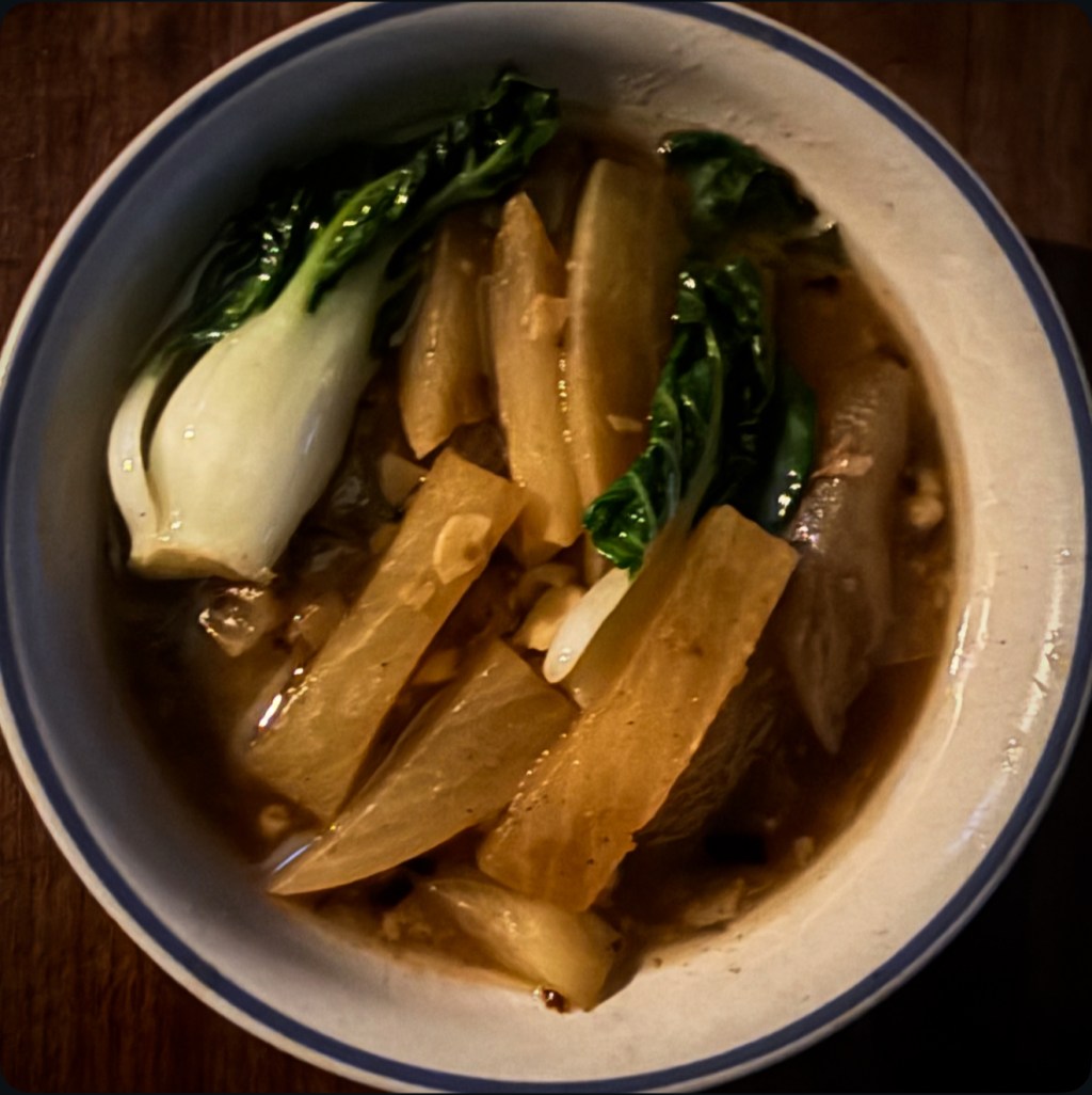 Spicy Daikon Soup