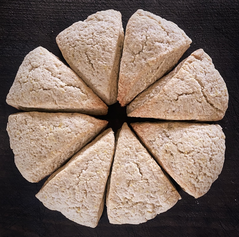 Orange Cardamom Scones