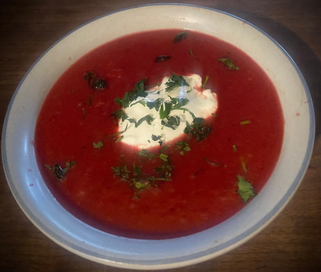 Beetroot and Apple&nbsp;Soup