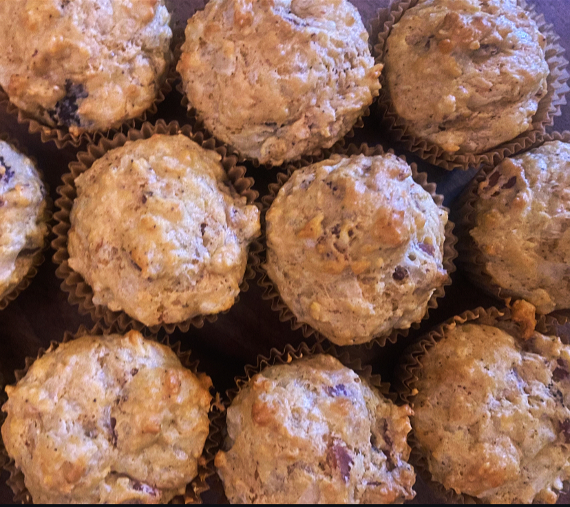 Bacon Cheddar Muffins