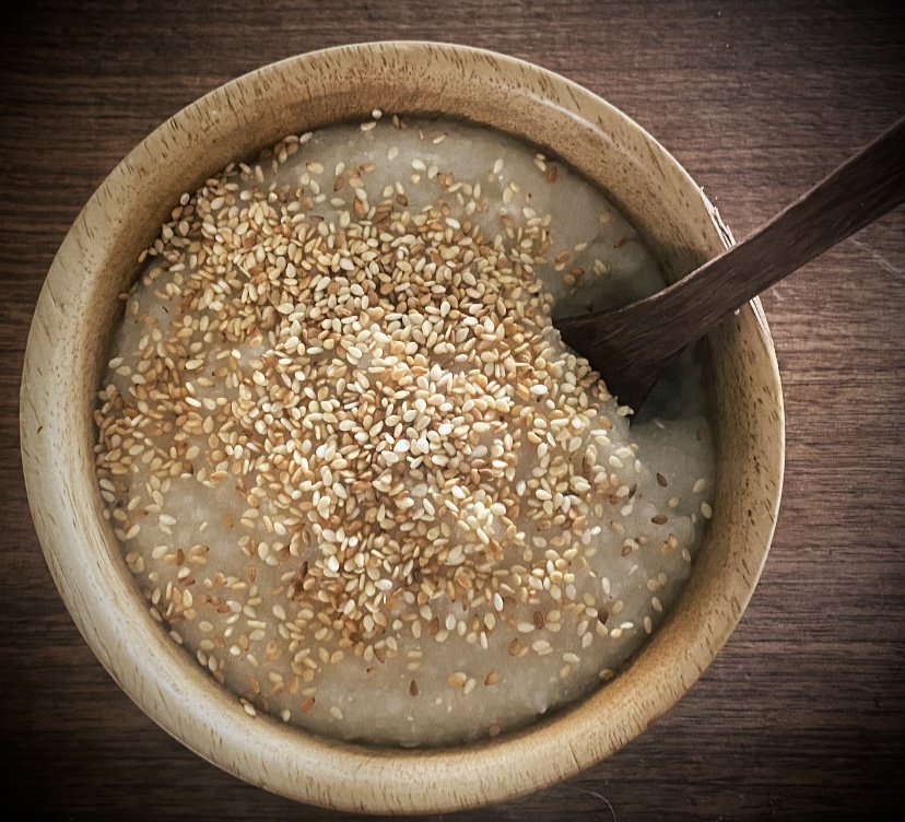 Rice Cream and&nbsp;Gomashio