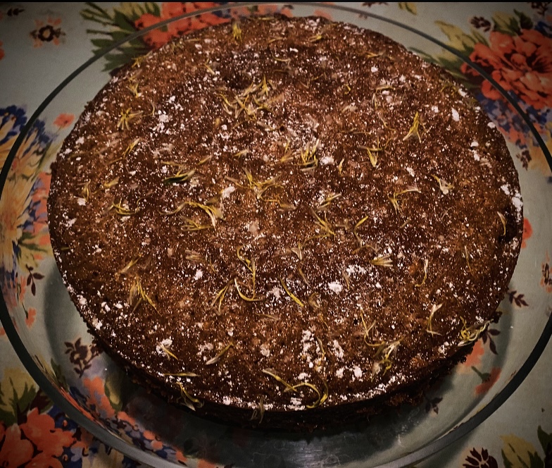 Dandelion Honey Cake