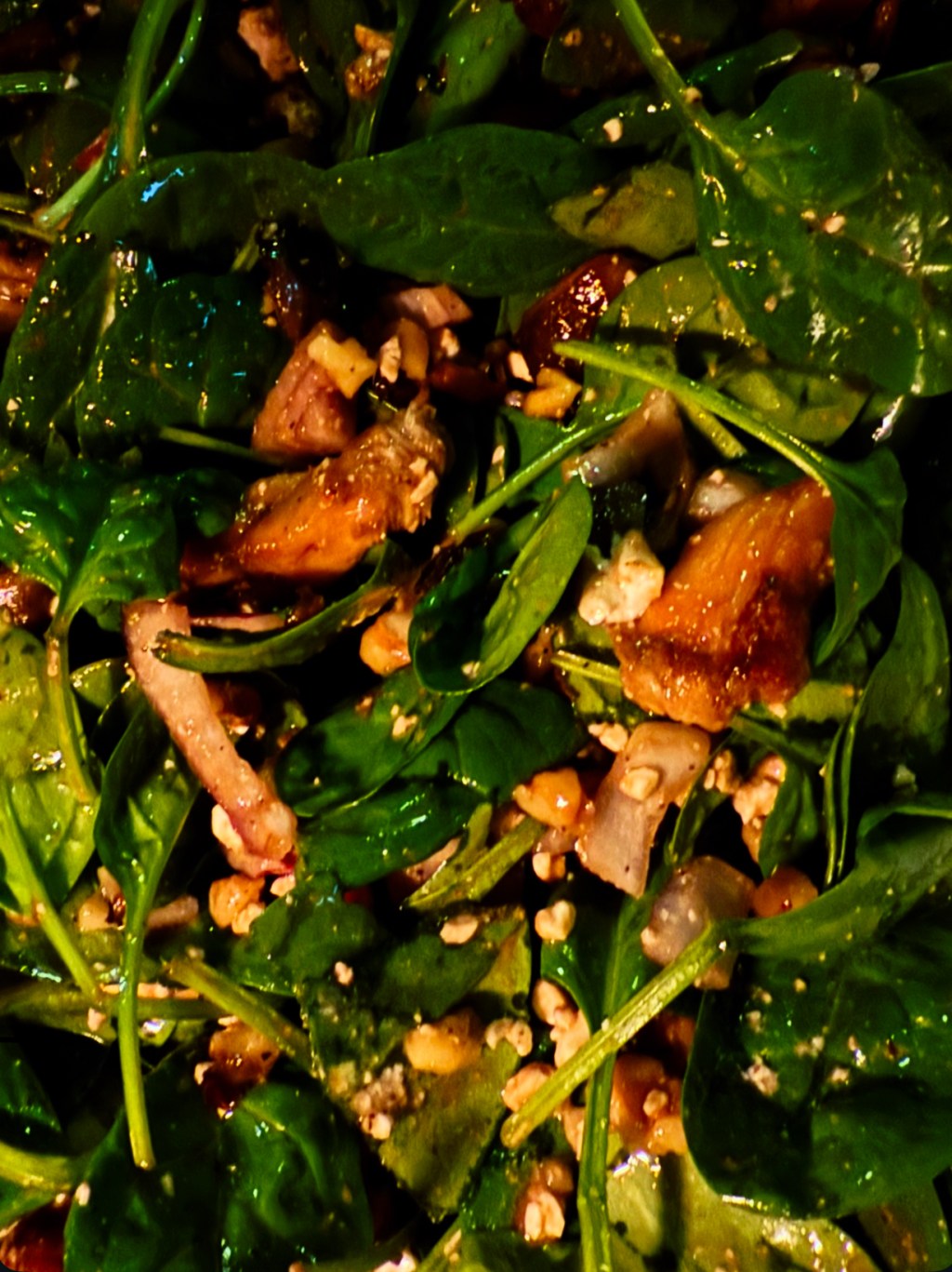 Mushroom and Spinach&nbsp;Salad