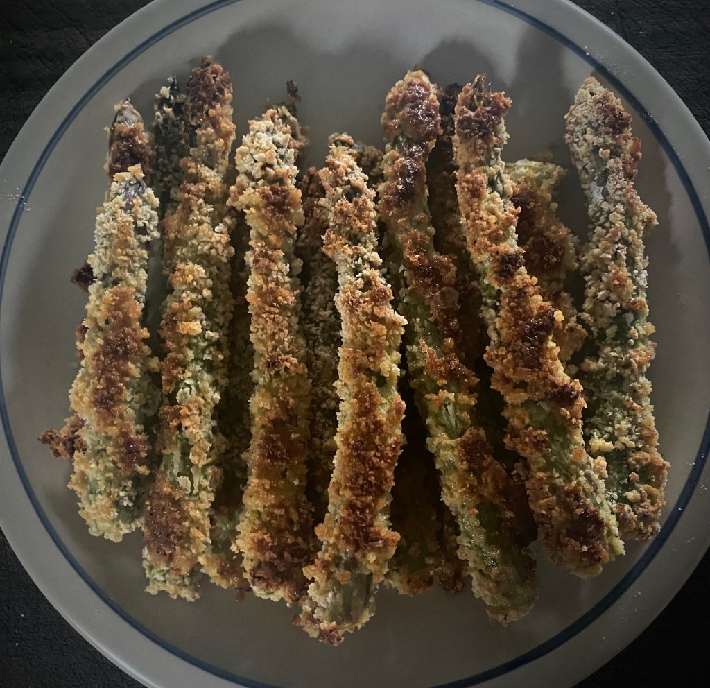Panko-Crusted Asparagus