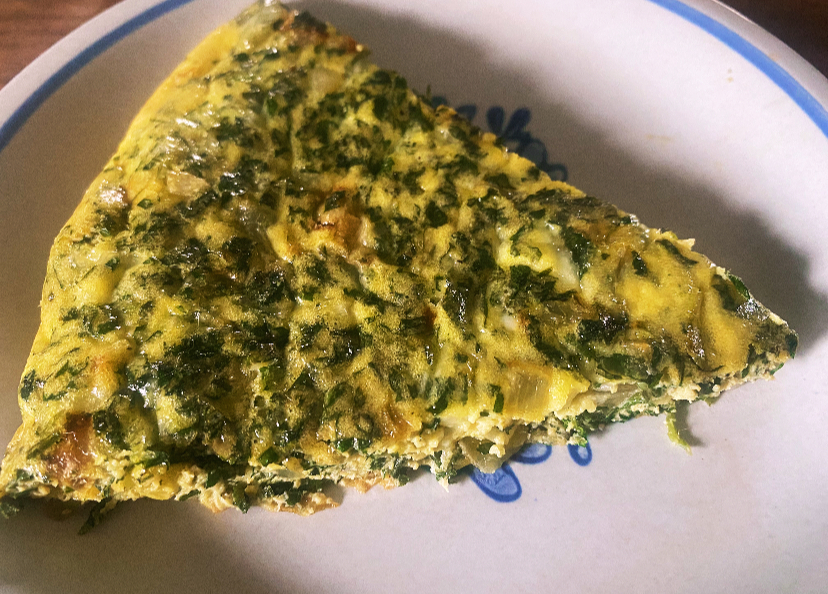 Nettle Frittata