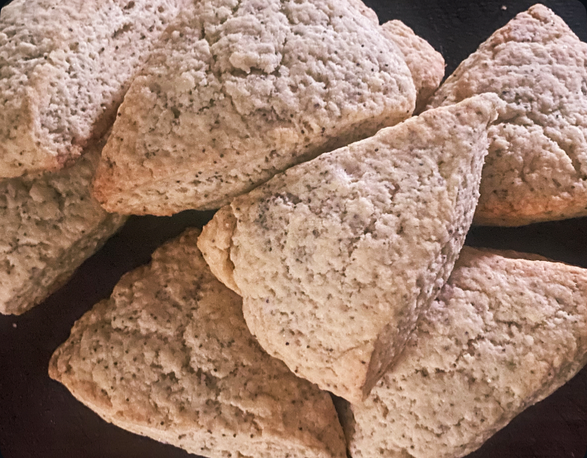 Lemon Poppy Seed&nbsp;Scones