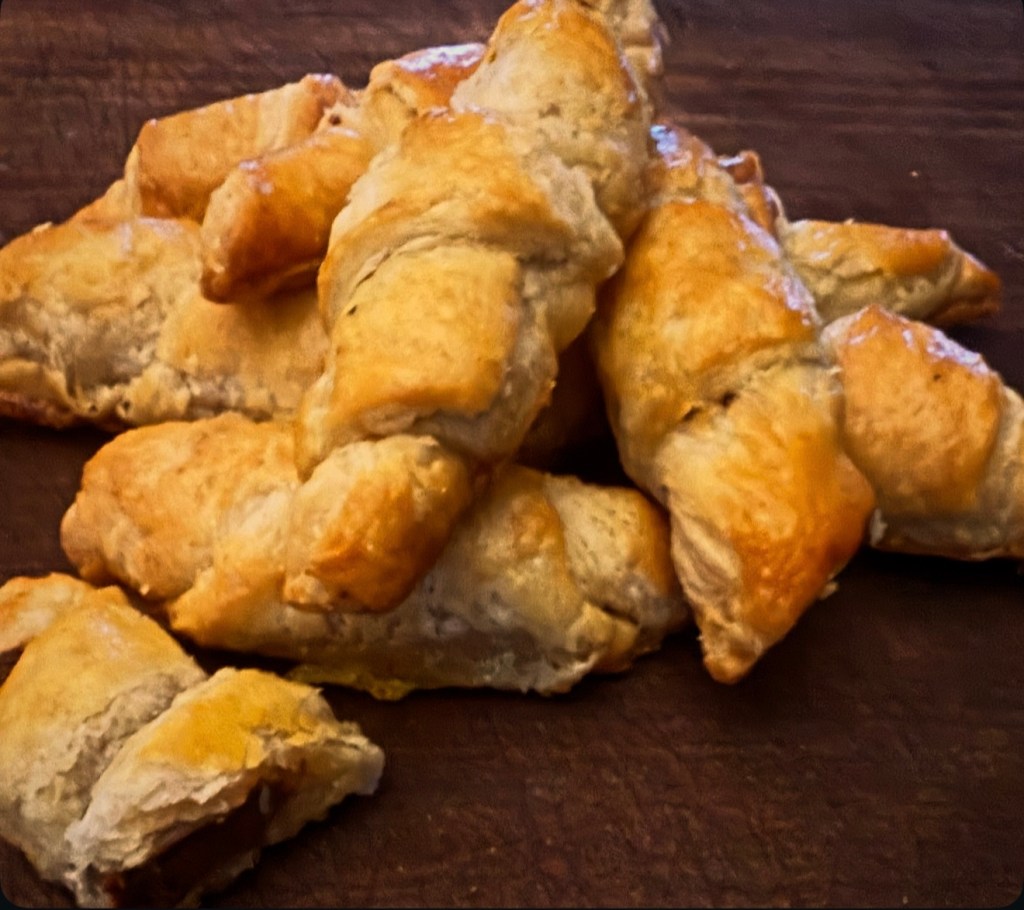 Chocolate Hazelnut Croissants