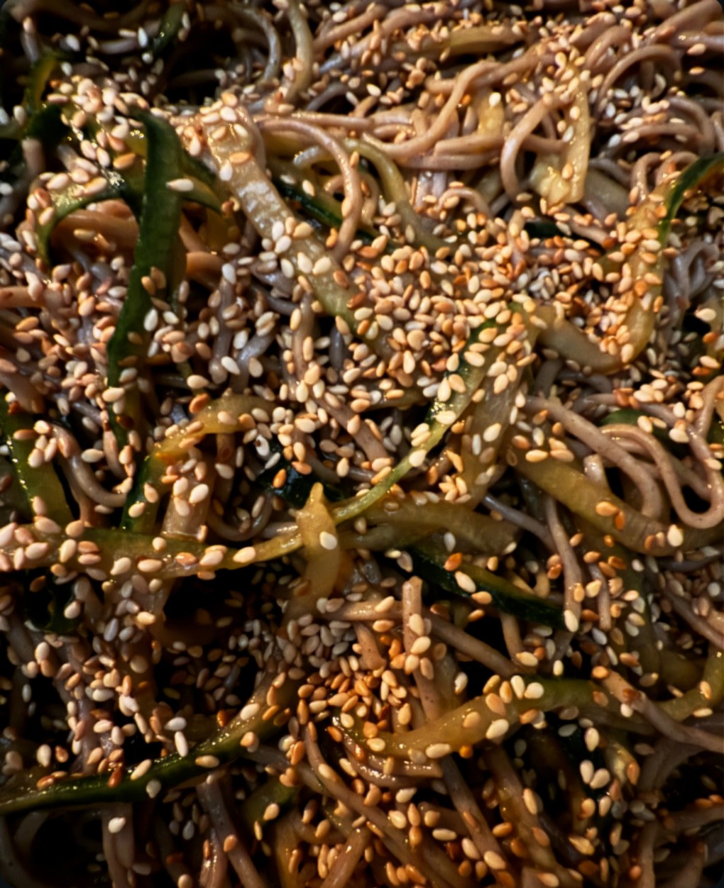 Cucumber and Sesame&nbsp;Noodles