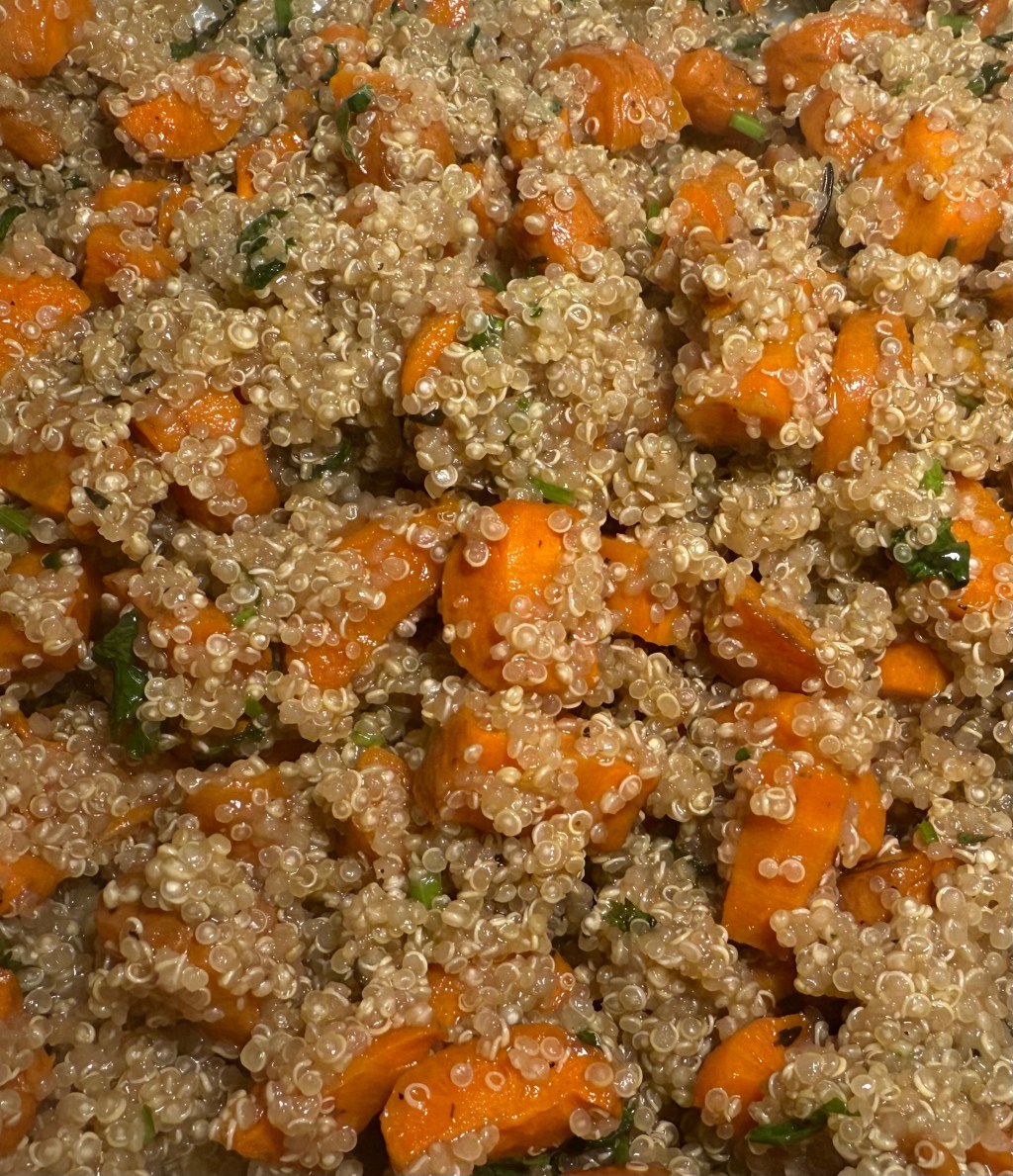 Roasted Carrot and Quinoa&nbsp;Salad