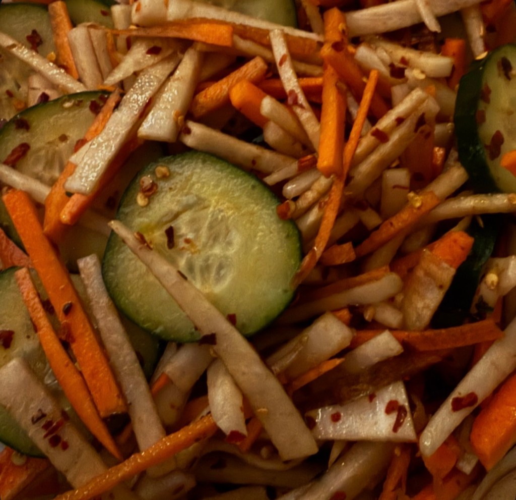 Spicy Daikon Radish&nbsp;Salad