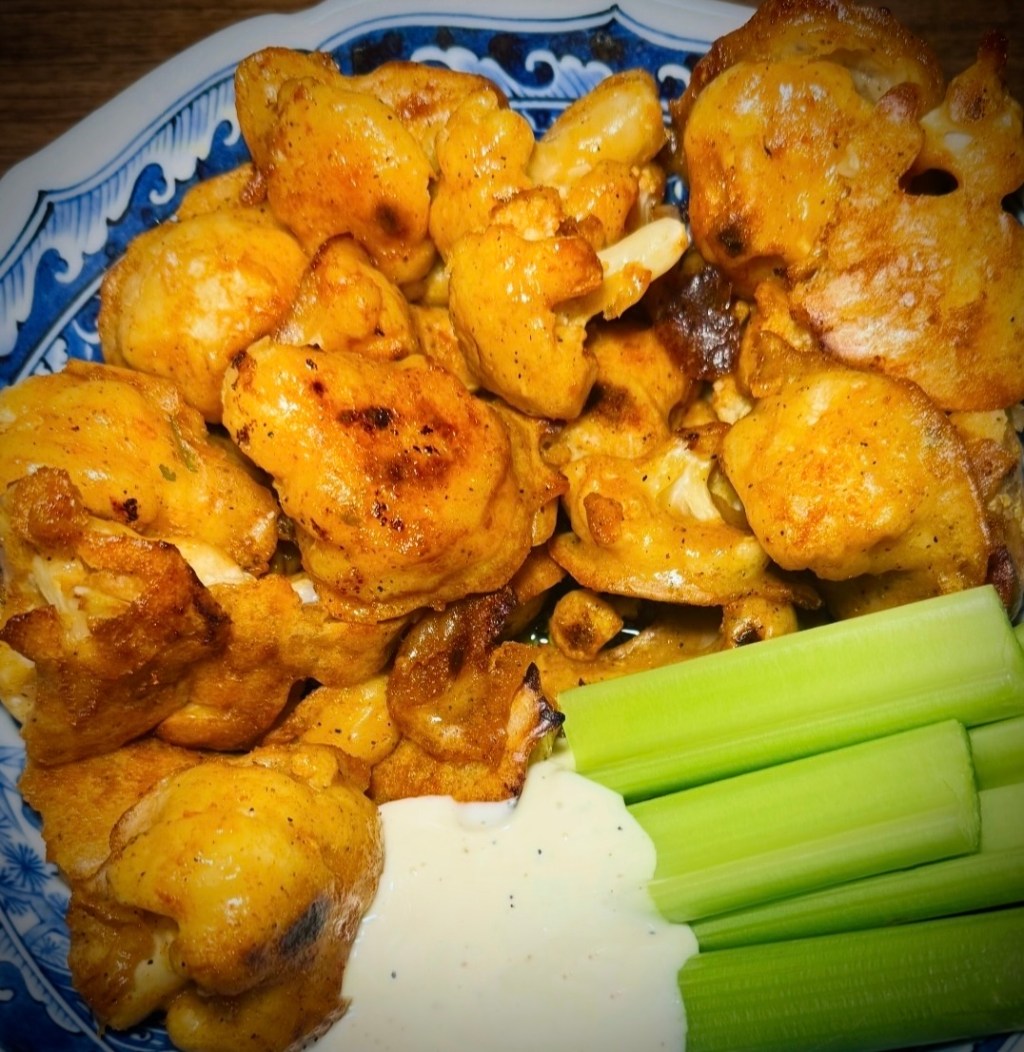 Buffalo Cauliflower Bites