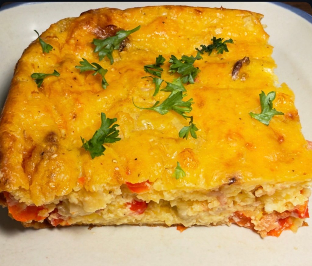 Cornmeal and Cheese Breakfast&nbsp;Casserole