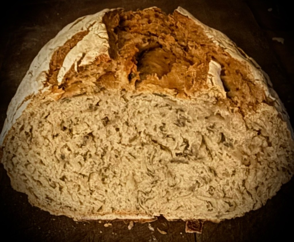 Nettle Sourdough Bread