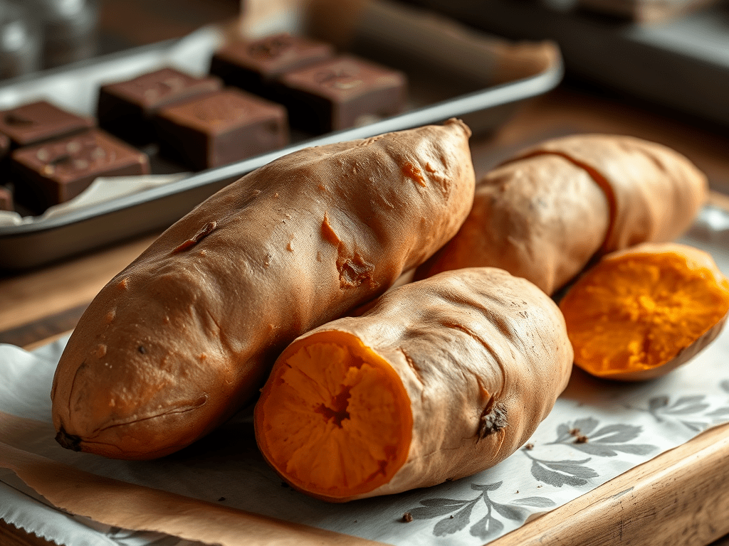 Sugar-Free Sweet Potato&nbsp;Brownies