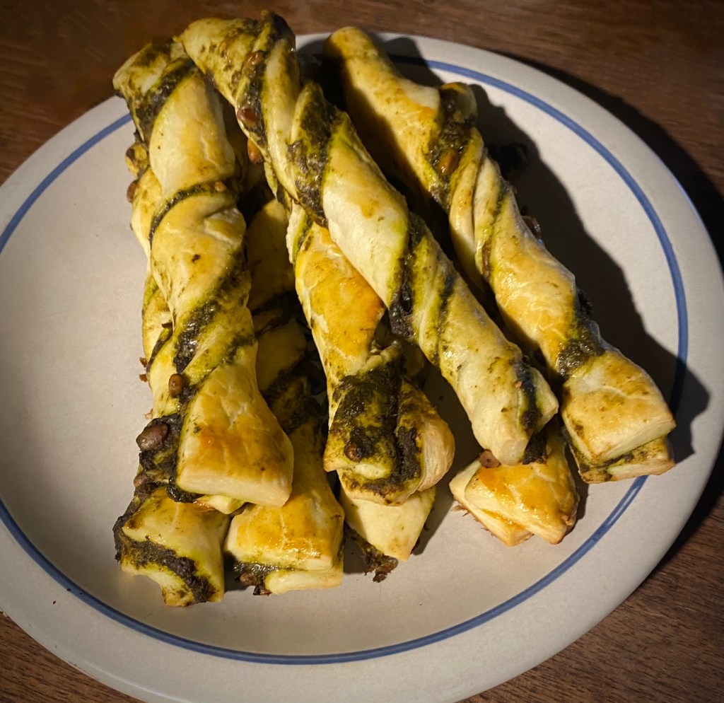 Pesto Puff Pastry&nbsp;Twists