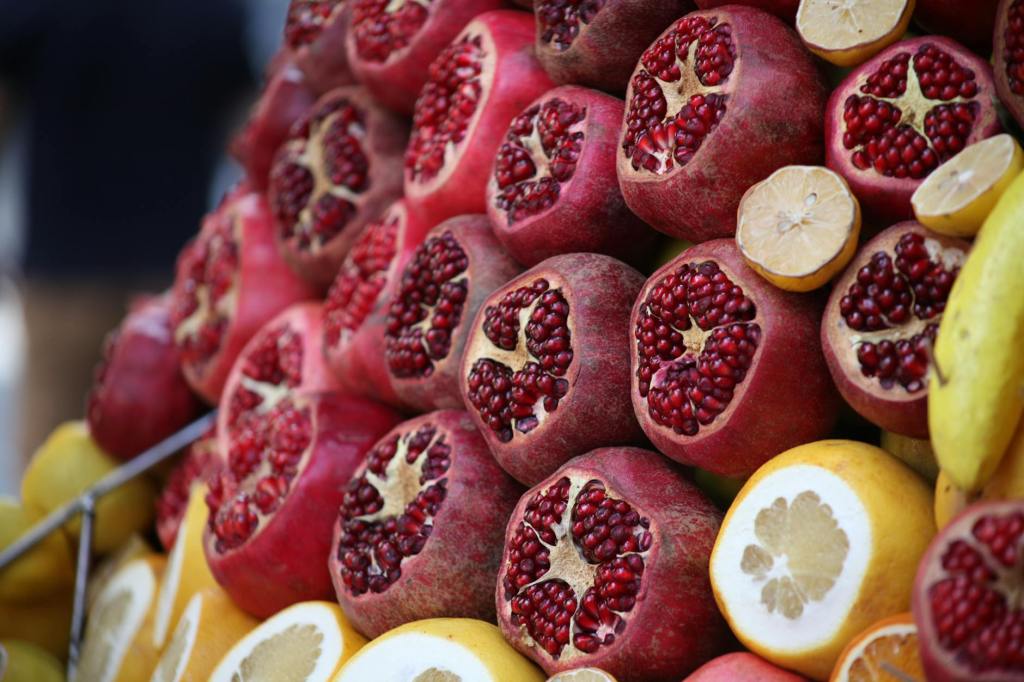 Pomegranate and Lemon&nbsp;Sorbet