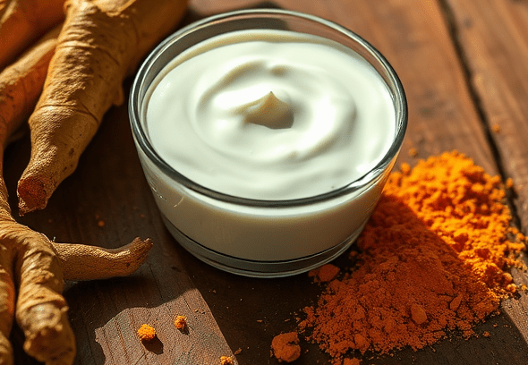 Yogurt and Turmeric Brightening&nbsp;Mask